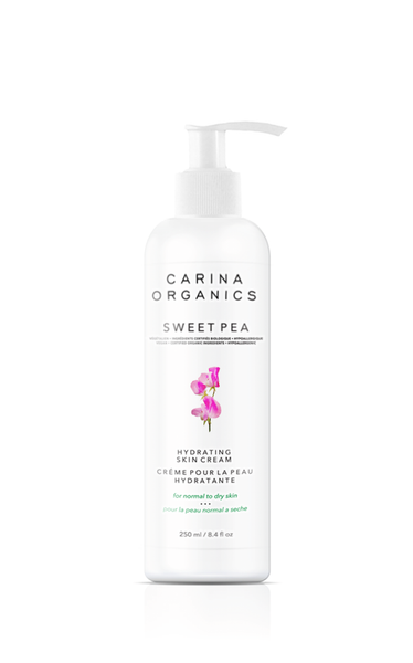 Sweet Pea Moisturizing & Hydrating Skin Cream - Carina Organics
