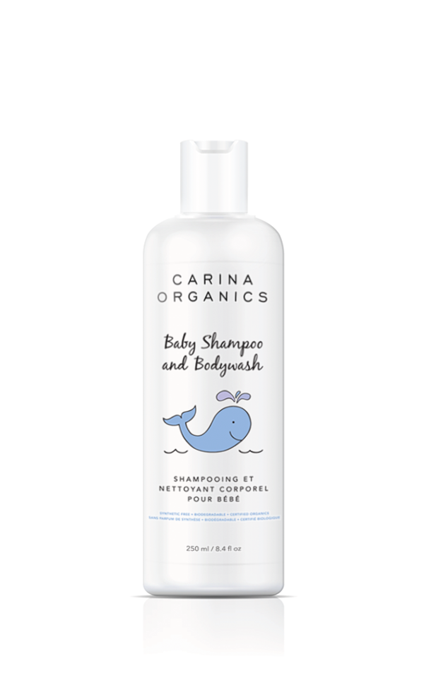 Carina Organics Baby Shampoo and Body Wash.