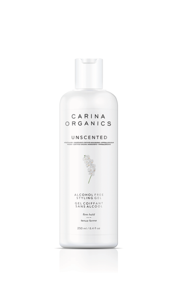 Carina Organics Unscented Alcohol-Free Styling Gel - 8 fl oz