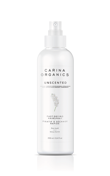 Unscented Fast Drying Hairspray - Carina Organics